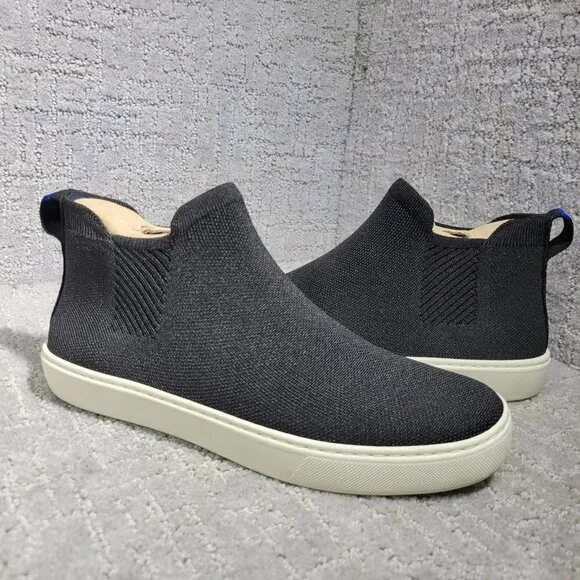 Rothy's The Chelsea Women's Size 10 US Black Round Toe Ankle Sneaker Boots