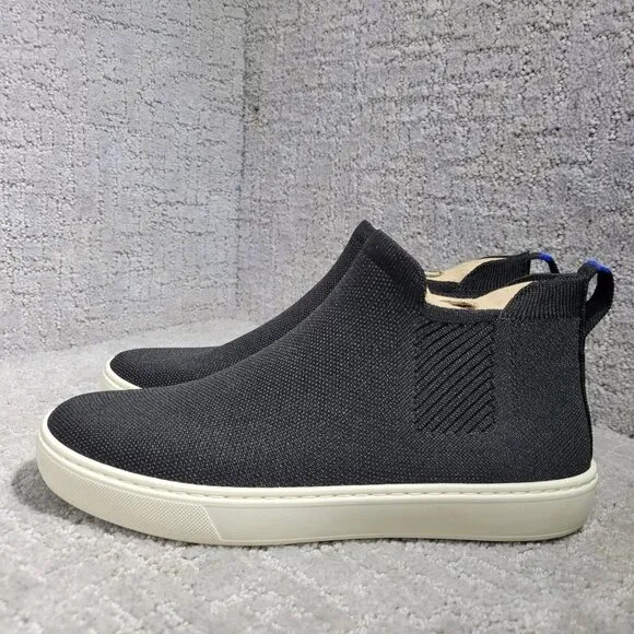 Rothy's The Chelsea Women's Size 10 US Black Round Toe Ankle Sneaker Boots