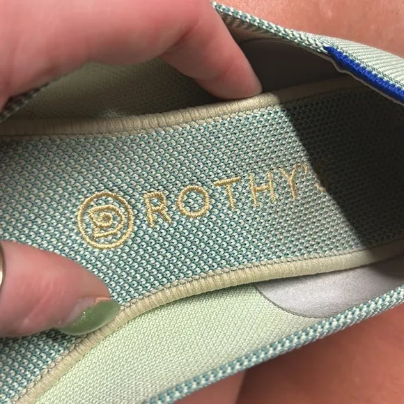 Rothy's Women's Green Flats