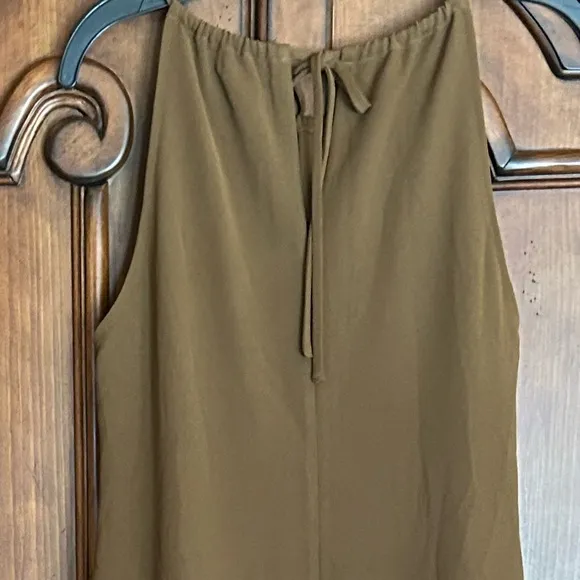 RUE SOPHIE Chocolate Brown Minimalist Dress Size XS