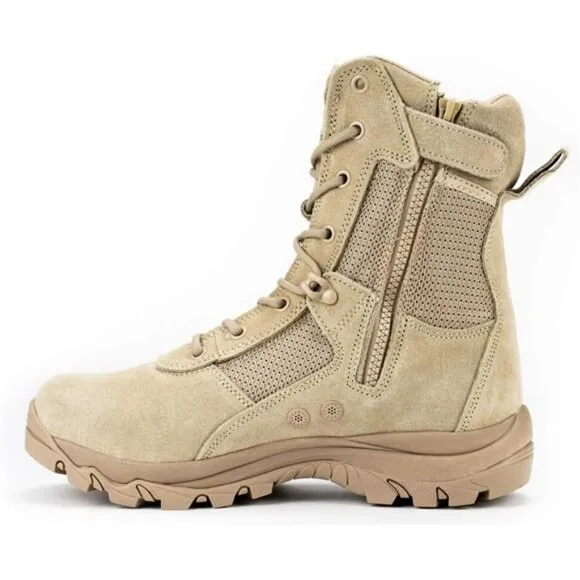 RYNO GEAR Men's Military &amp; Tactical Boots, CoolMax Tactical Combat Military