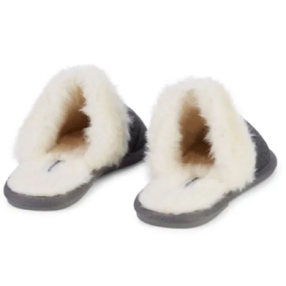 Saks Fifth Avenue Faux Fur Slippers
