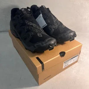 Salomon Men's  SpeedCross 6 GTX Trail Running Shoes Outdoor Sneakers Black Sz 14
