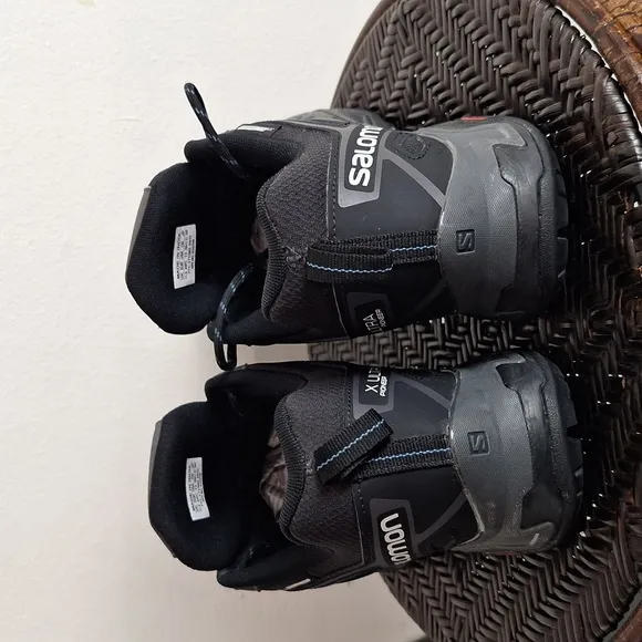 Salomon X Ultra Pioneer CSWP Hiking Shoes Men Sz 12 Black Waterproof Breathable