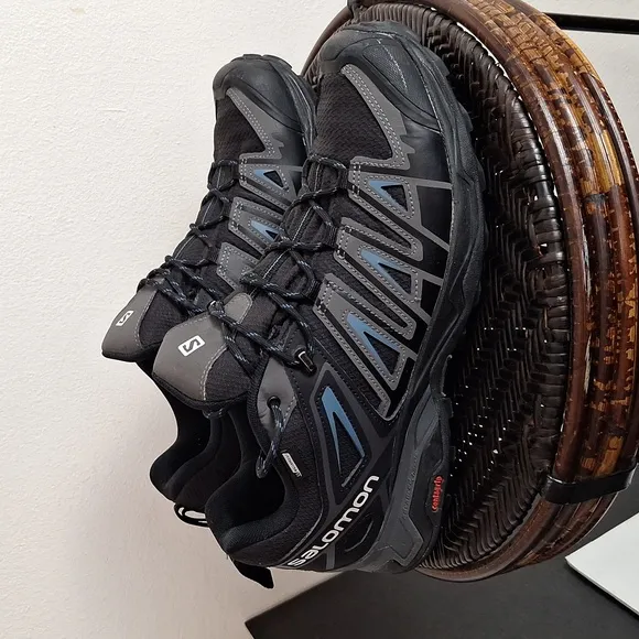 Salomon X Ultra Pioneer CSWP Hiking Shoes Men Sz 12 Black Waterproof Breathable