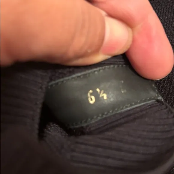 Salvatore Ferragamo Gardena Black and Gold Sneakers