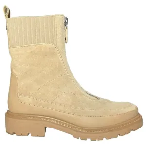 Sam Edelman Boots Womens 8 Leone Leather Chunky Mid Calf Combat Shoes Tan