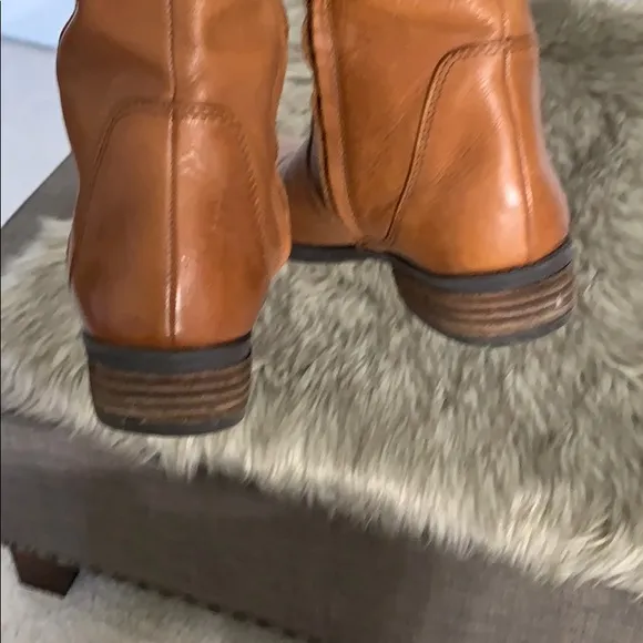 Sam Edelman camel colored leather riding boot size 8 M