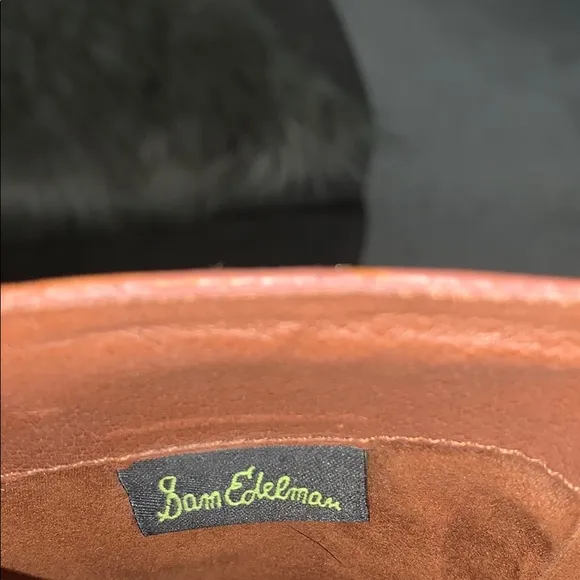 Sam Edelman camel colored leather riding boot size 8 M