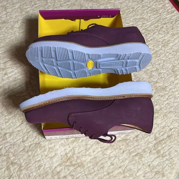 Samuel Hubbard Plum Oxford Vibram Size 6.5 New With no box