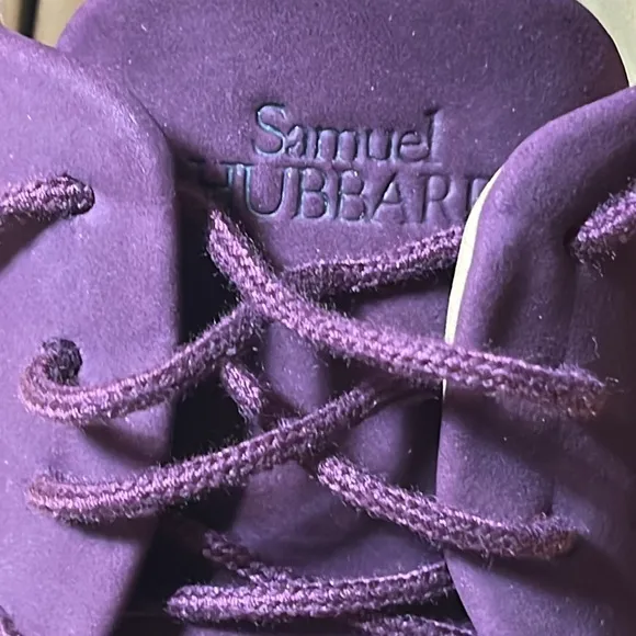Samuel Hubbard Plum Oxford Vibram Size 6.5 New With no box