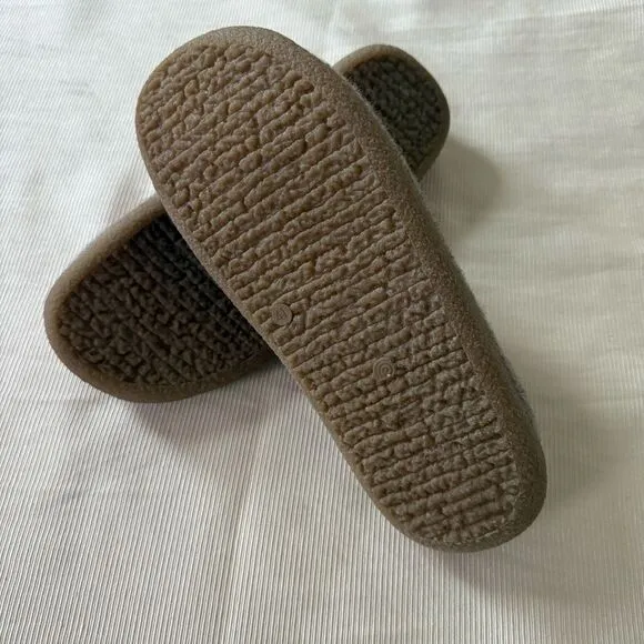 Sanita Womens Lodge Slide Wool Felt Slippers Natural Comfort Grey EU41 US 9.5-10