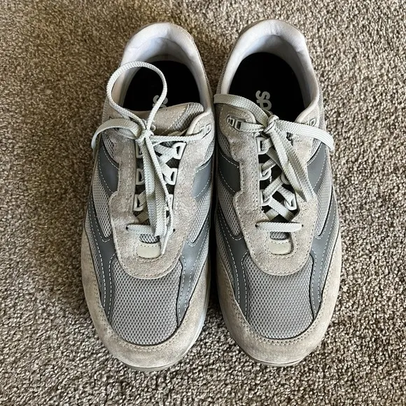 SAS Journey Mesh Shoes Men's 11.5 WW Double Wide Gray Everyday Sneakers