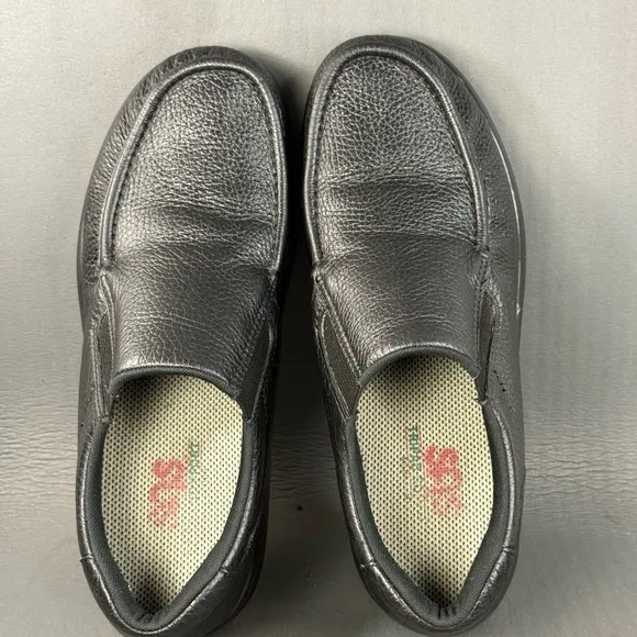 SAS Side Gore Slip On leather Loafer Shoe men’s size 10.5