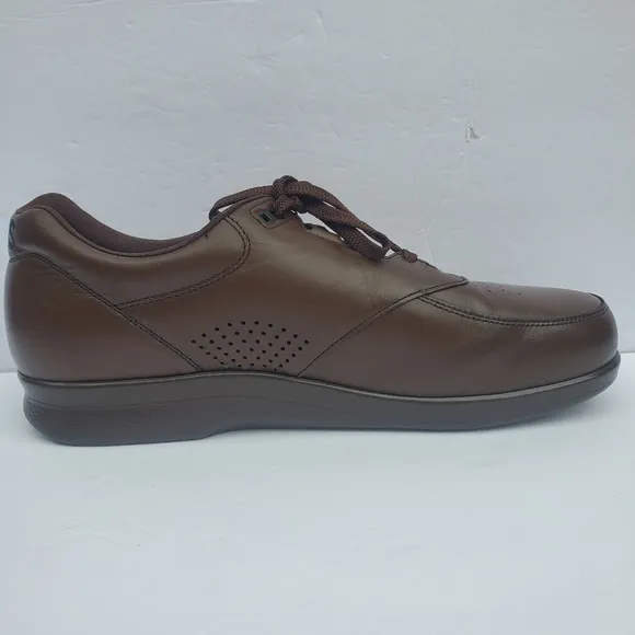 SAS Time Out Tripad Comfort Men's Leather Shoes Antique Walnut Brown Sz 13 M