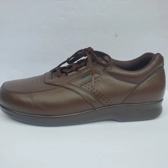SAS Time Out Tripad Comfort Men's Leather Shoes Antique Walnut Brown Sz 13 M