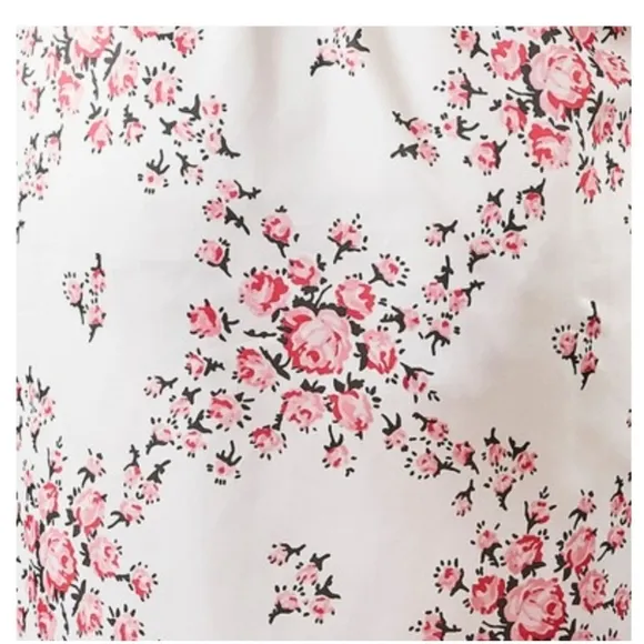Satin Robe White Floral by Morgan Lane Size L / XL, &amp; Splendid Pink Slippers S/M