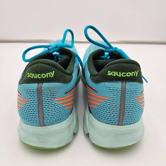Saucony Ride 14 Running Shoes 10.5 Future Blue Cushioned Breathable  S20650-26