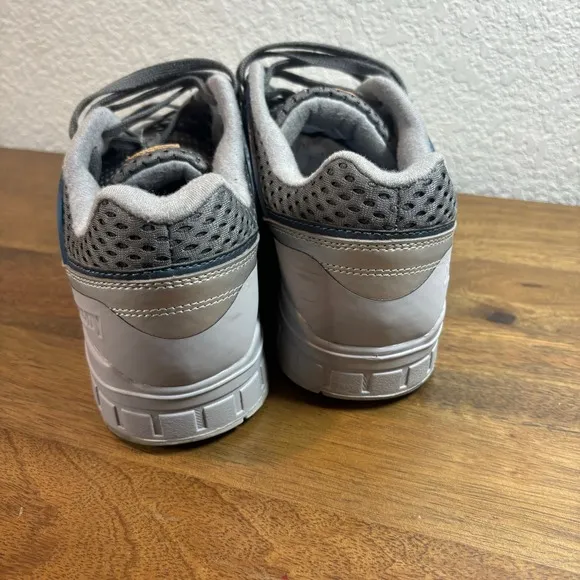 Saucony Running Shoes Low Top Sneakers Athletic Casual Comfort Gray Blue size 10