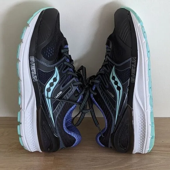 Saucony Redeemer ISO 2 Black Cushioned Running Shoes Women's 5 New