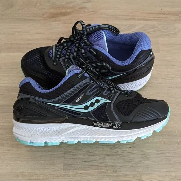 Saucony Redeemer ISO 2 Black Cushioned Running Shoes Women's 5 New