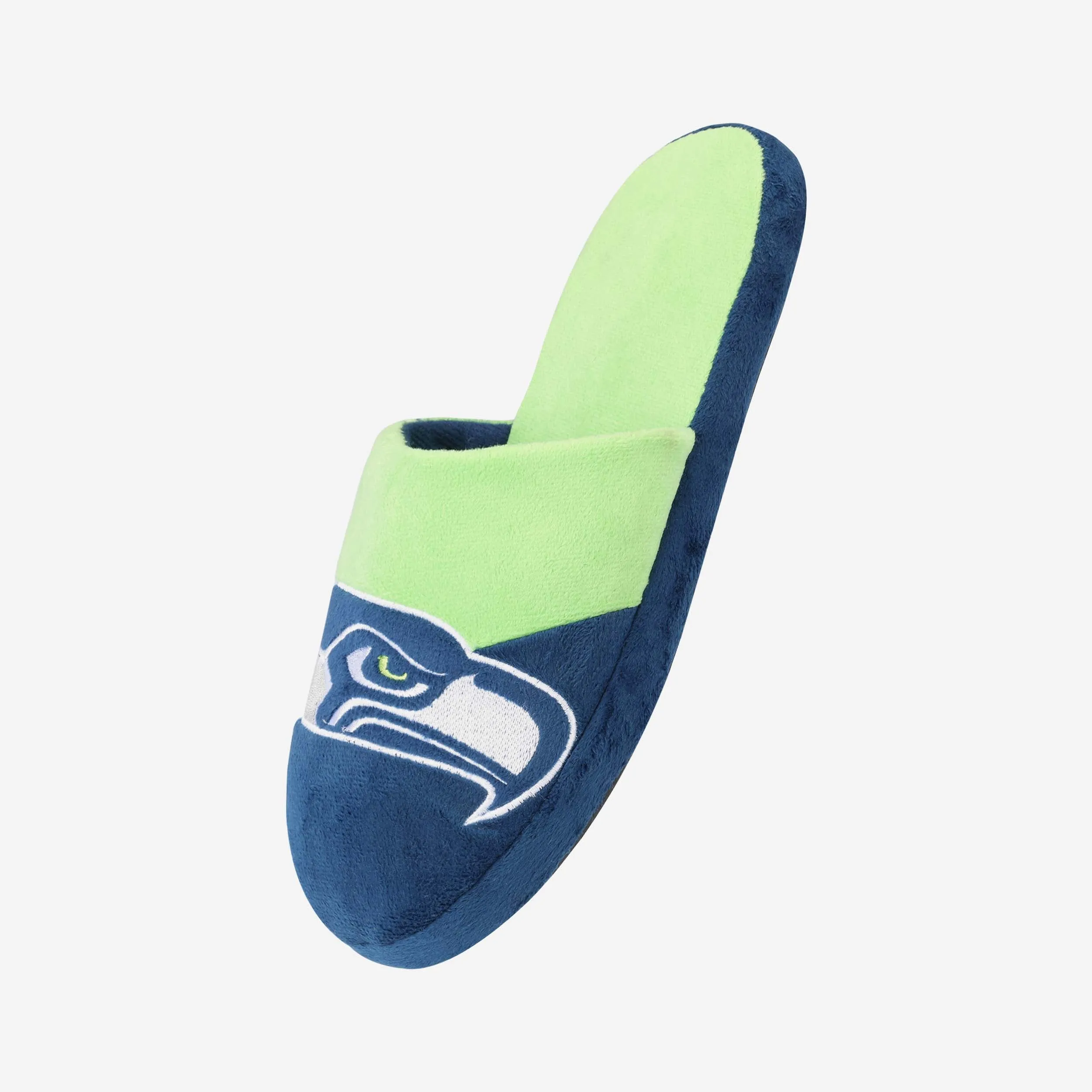 Seattle Seahawks Colorblock Slide Slippers
