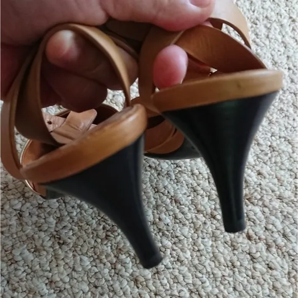 SEE BY CHLOE hera gold tone Ankle Strap Pump size 37