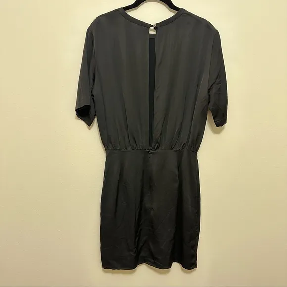 Sessún Thea Little Black Dress Size Small LBD Parisian Minimalist Classic