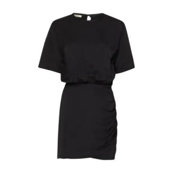 Sessún Thea Little Black Dress Size Small LBD Parisian Minimalist Classic