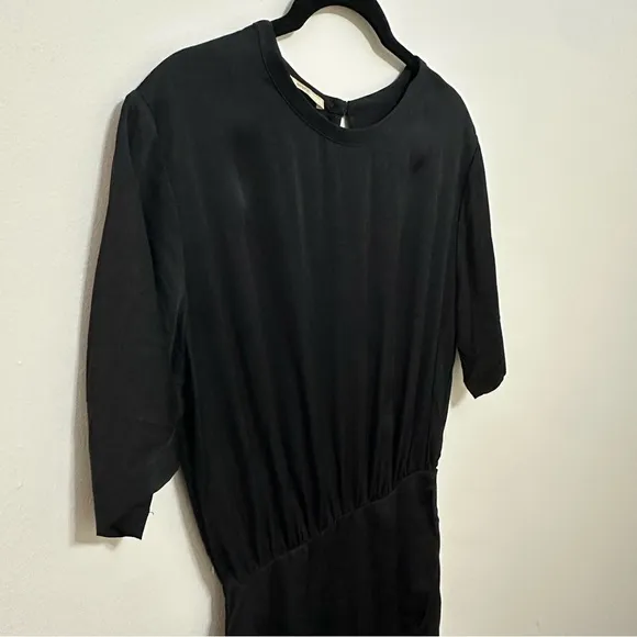 Sessún Thea Little Black Dress Size Small LBD Parisian Minimalist Classic