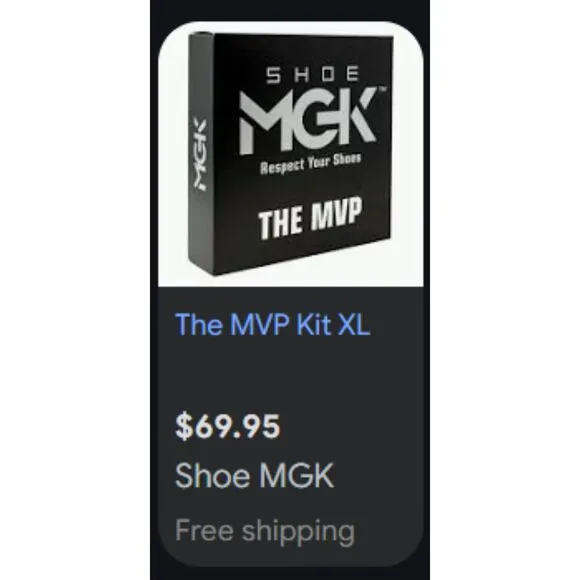 Shoe MGK Respect Your Shoes The MVP shoe care kit