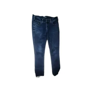 Silver Suki Men Size 29w x34L Blue Demin Elyse Straight Jeans
