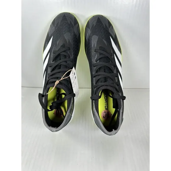 Size 10 adidas Men Predator Accuracy Injection.3 Indoor Soccer Shoe Black IG6271