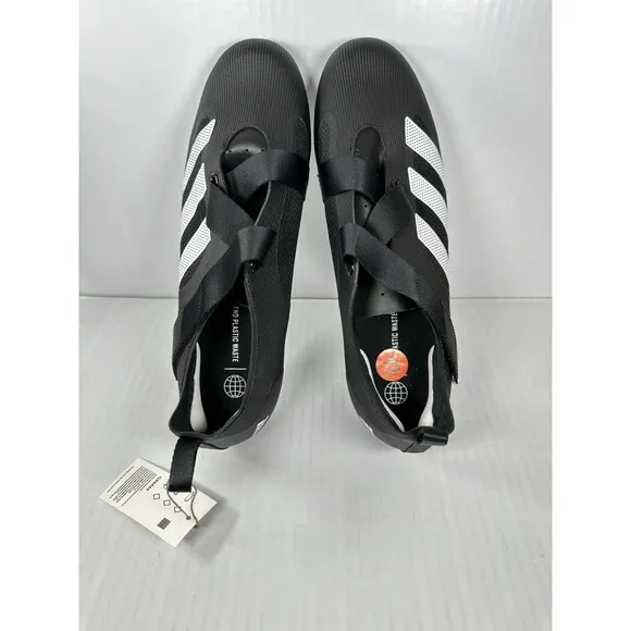 Size 11 Adidas The Indoor Men's Cycling Shoes Core Black/Cloud White GX6544 NEW