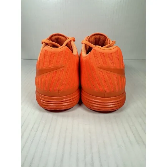 Size 11 Mens Nike Lunar Gato 2 Mandarin Orange Soccer Indoor Shoes 580456-800