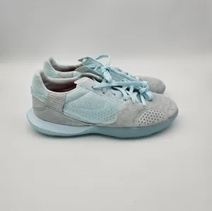 Size 4.5 - Nike Streetgato Glacier Blue Indoor Soccer Shoes