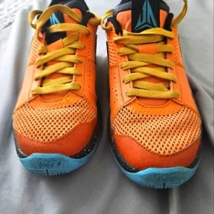 Size 5Y Nike Ja 1 Mandarin Orange Sneakers