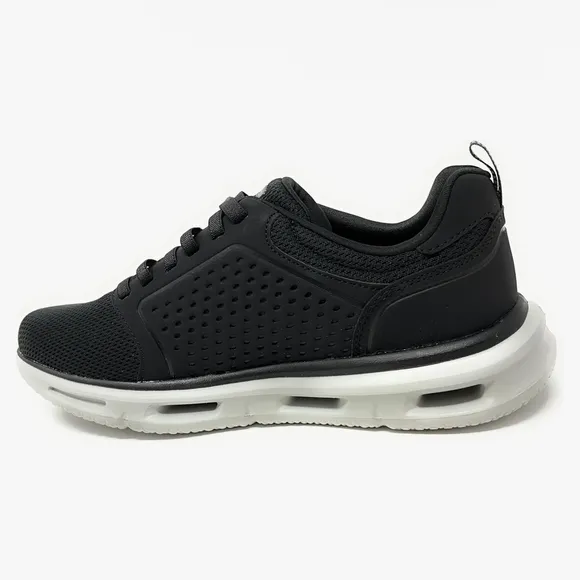 Skechers Glide-Lite Men's Classic Shoes Fit With Memory Foam (Black, Medium 8)