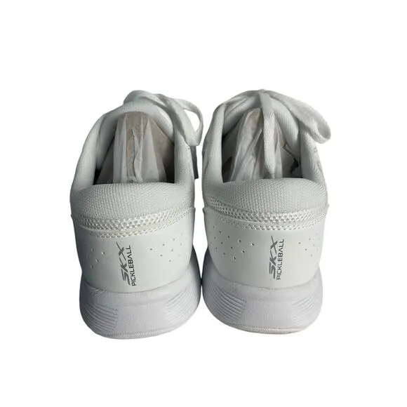 SKECHERS Men's‎ 8.5 VIPER COURT SMASH White LEATHER Shoes AUTHENTIC IN BOX NWB