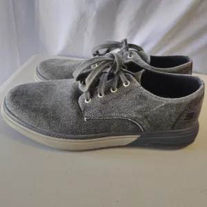 Skechers Men's Gray Casual Shoes Size 8.5