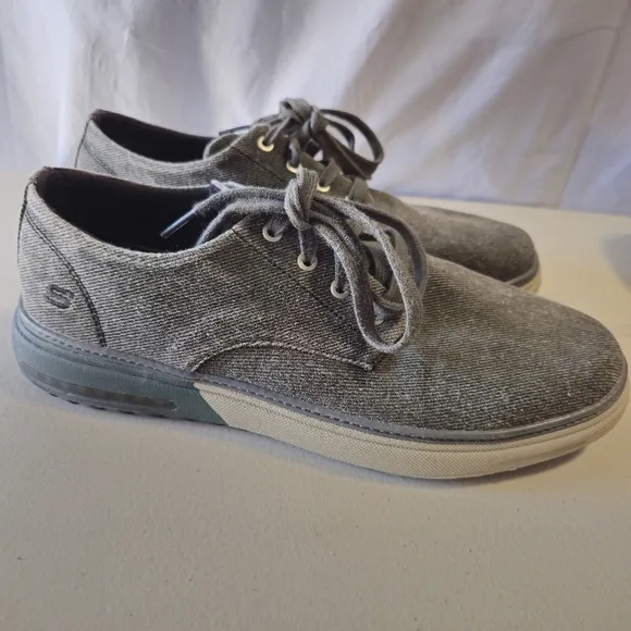 Skechers Men's Gray Casual Shoes Size 8.5