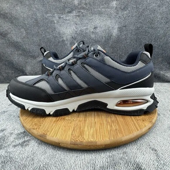 Skechers Mens Outdoor Skech Air Size 13 Shoes Blue Gray Water Repellant Sneakers
