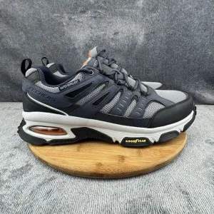 Skechers Mens Outdoor Skech Air Size 13 Shoes Blue Gray Water Repellant Sneakers