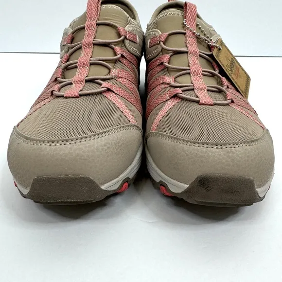 SKECHERS Seager Hiker Shoes Sneakers NEW Size 10 Taupe Water Repellent