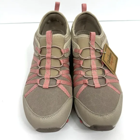 SKECHERS Seager Hiker Shoes Sneakers NEW Size 10 Taupe Water Repellent