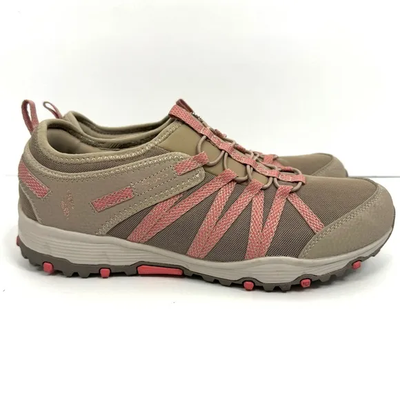 SKECHERS Seager Hiker Shoes Sneakers NEW Size 10 Taupe Water Repellent