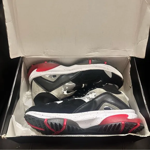 SNKR PROJECT  CANAL SNEAKER // BLACK   GRAY CAMO   RED