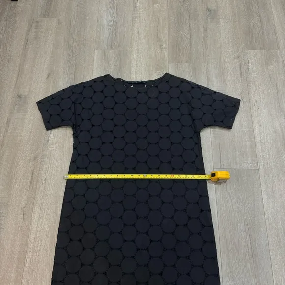 SOFIE D'HOORE black 100% Cotton Shirt Dress Quiet Luxury Size 40
