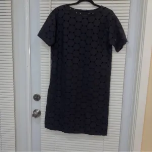 SOFIE D'HOORE black 100% Cotton Shirt Dress Quiet Luxury Size 40