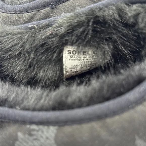 Sorel Bodega Faux Fur-Lined Indoor/Outdoor Shoes Size 9